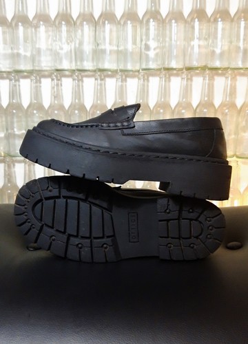 Office echtleder loafers - loafers, /