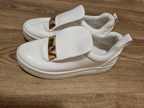 Weiße damen sneaker slip - damen,